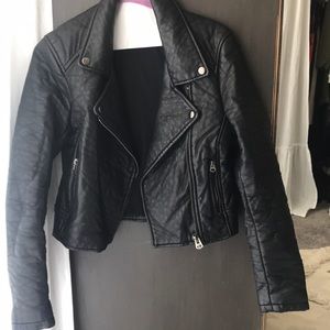 Top shop - vegan leather jacket